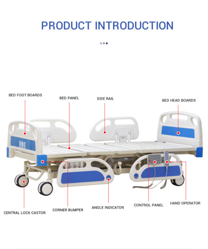 The Most Popular Electric Hospital Bed  Electric Multifunction Adjust Electric Hospital Bed