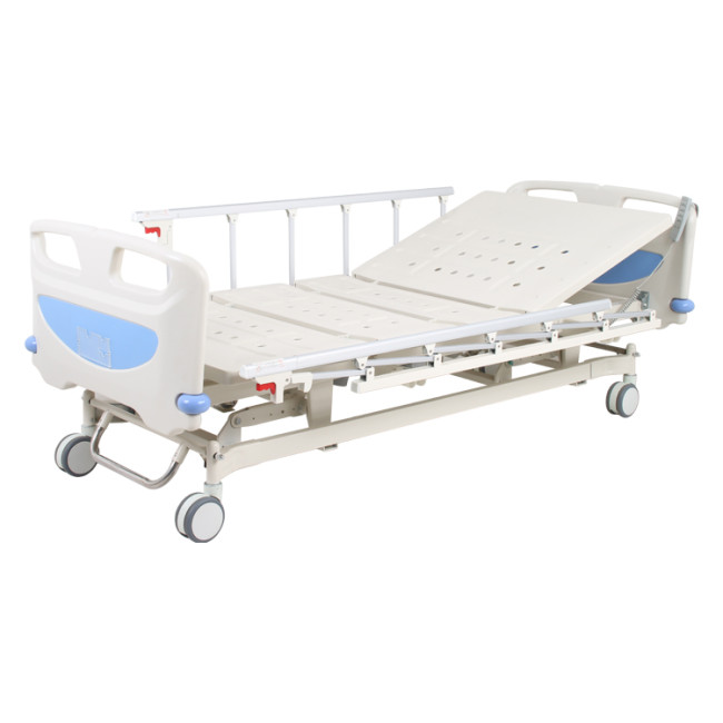 Three Functions Electric Hospital Bed Height Adjustment for patient bed with mattress