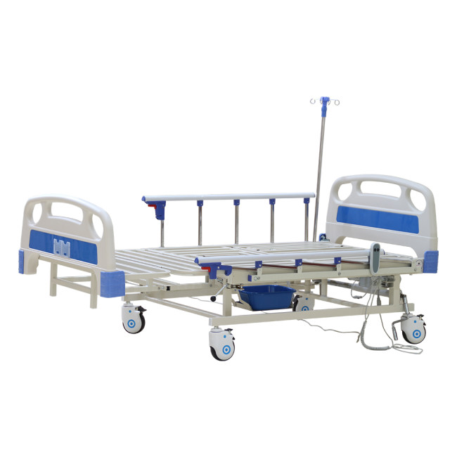 Wholesale Hospital Adjustable Bed Clinic Furniture Abs Head Medical Home Bed 3 Functions