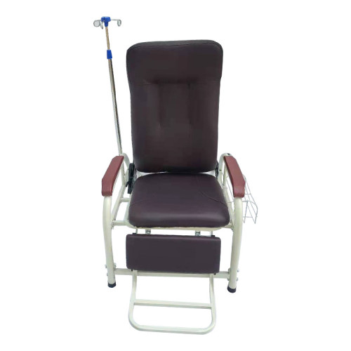 Factory Wholesale Hospital Furniture Stainless Steel Patient Transfusion Infusion Medical Recliner Chair