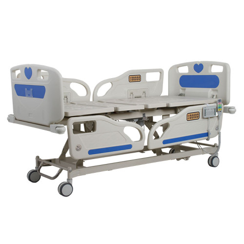 function adjustable nursing hospital steel patient hospital bed electric medical bed