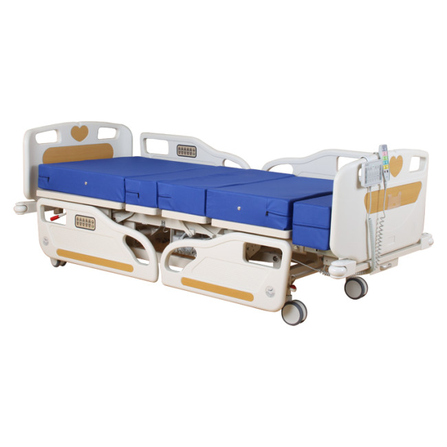 High quality Multifunctional Electric Icu Bed Electrical Patient Bed 5 Function Hospital Bed