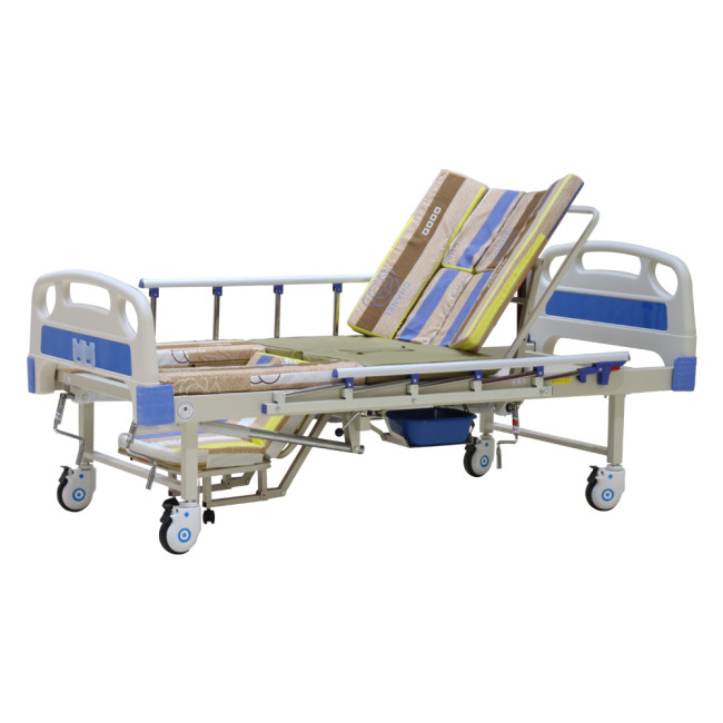 function adjustable hospital medical bed nursing hospital steel patient medical bed elderly patient hospital bed