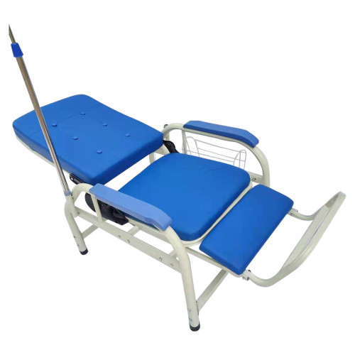 Hospital Clinic Infusion Chair With IV Stand Infusion Transfusion Chair