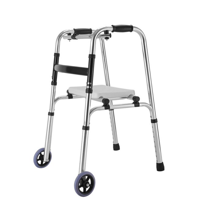 Walker Aluminium Mobility Walking Aids Foldable Zimmer Frame for disabled Adults