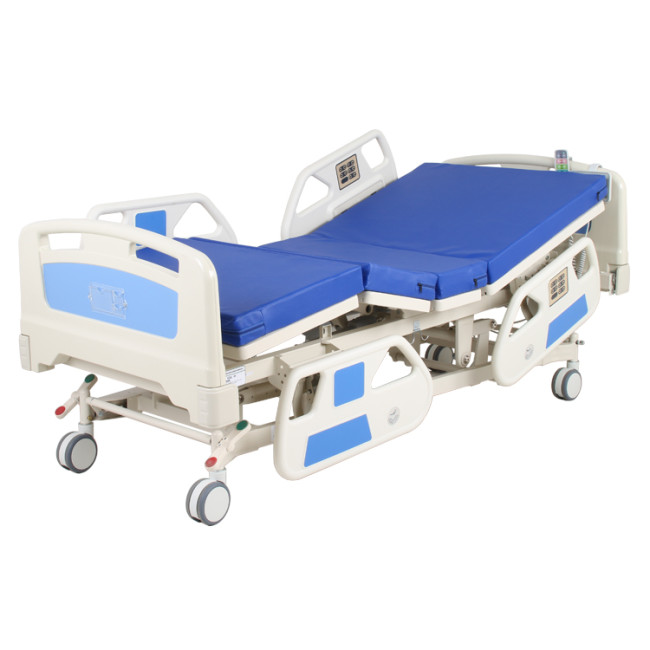 Five function electric adjustable hospital medicare patient therapy resuscitation bed sales price