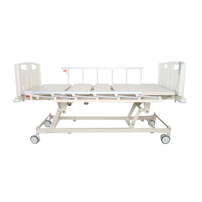 disabled furniture bedridden patients three function automatic Electric bed with abs head board