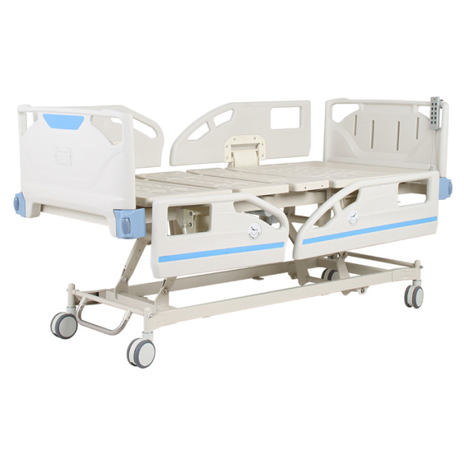 patient adjustable medical icu bed cpr five function electric hospital bed