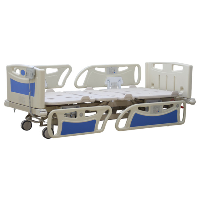 ABS mattress platform competitive  price  3 motor 4 function  patient medical hospital electric ward beds for sales
