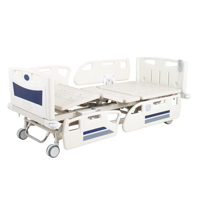 simple standard size stainless steel sick bed remote control multifunctional medical beds electric function