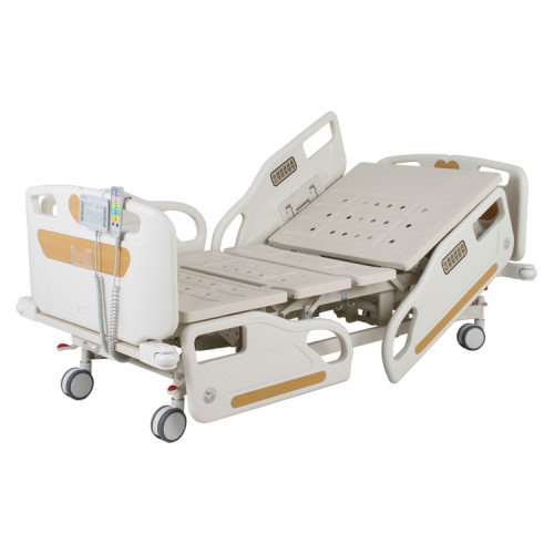 Multifunctional Electric Icu Bed Electrical Patient Bed 5 Function Hospital Bed