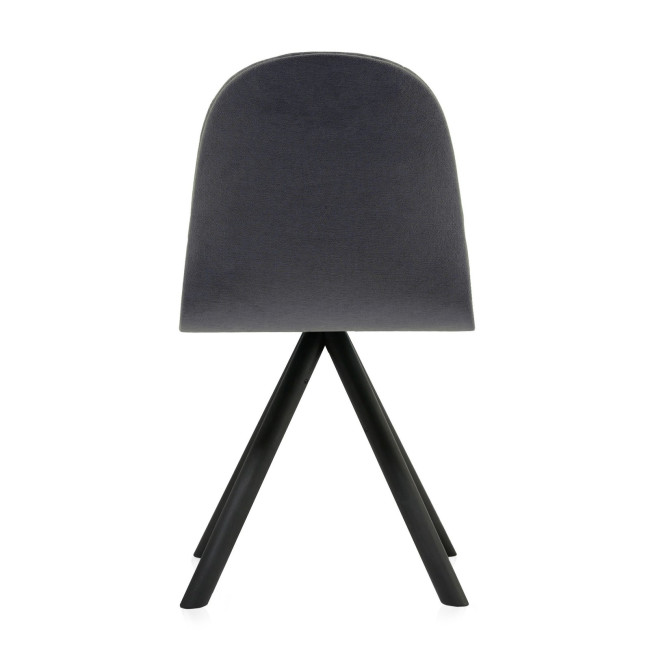 Luxe Comfort Dark Grey Velvet Dining Chair: A Perfect Blend of Style and Comfort