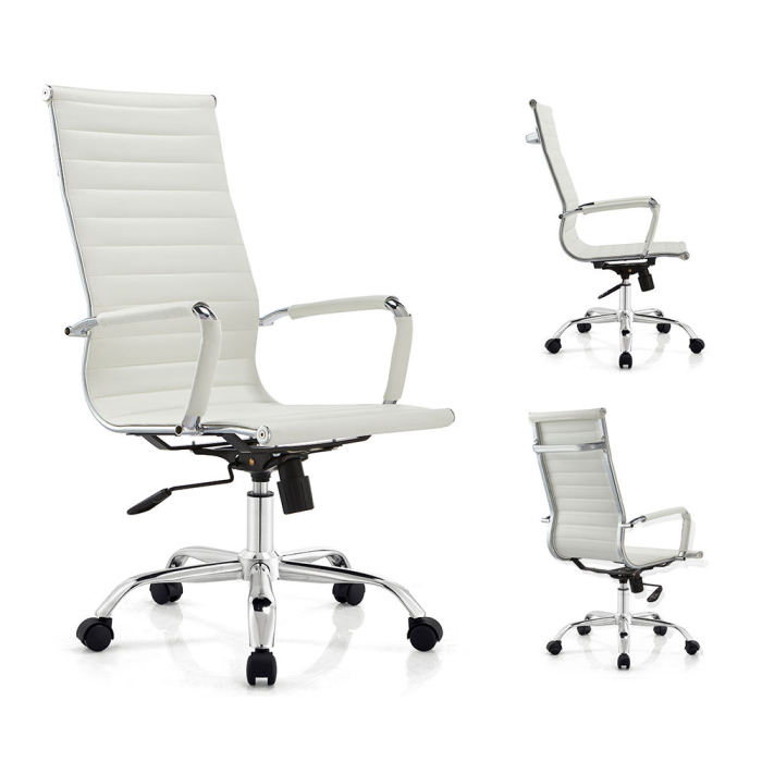 Stylish and functional faux leather office chair