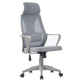 High Back Grey Mesh Office Chair