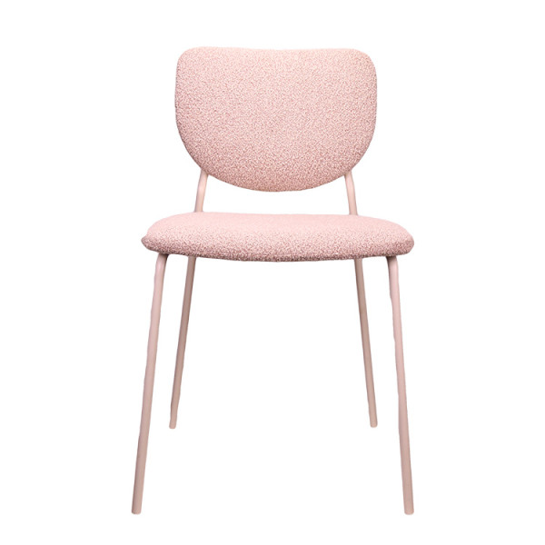 Stylish contemporary simple design fabric kitchen dining chair