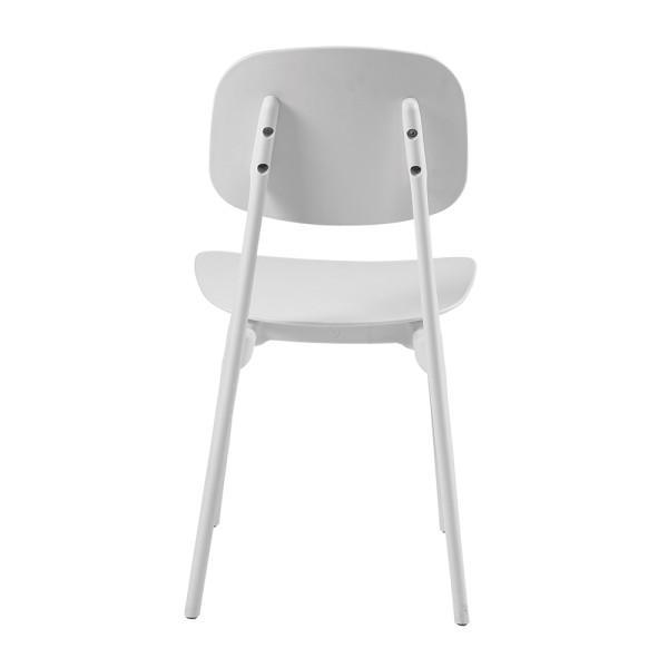 White Plastic Chair - Reinforced Polypropylene & Detachable |CFurn