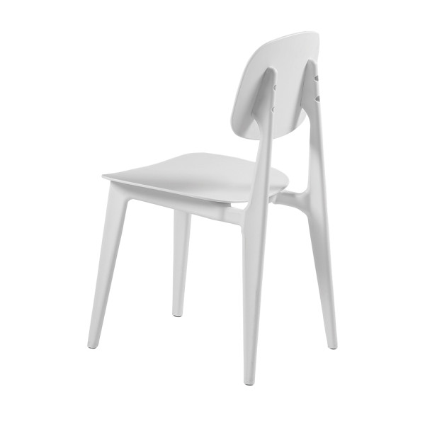 White Plastic Chair - Reinforced Polypropylene & Detachable |CFurn