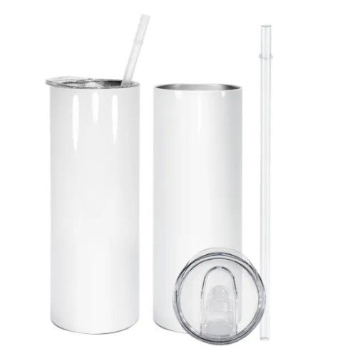 20oz Sublimation Tumbler with Plastic Straw Shipping from US to Canada