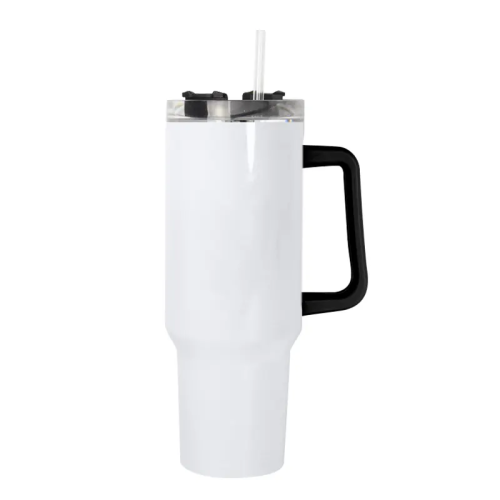 RTS US warehouse black handle 40oz sublimation mug