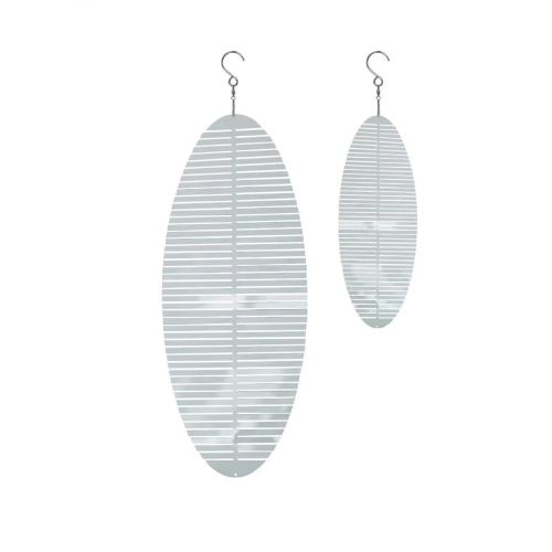 China warehouse metal sublimation fish bone wind spinner 25cm 45cm 20pcs/case