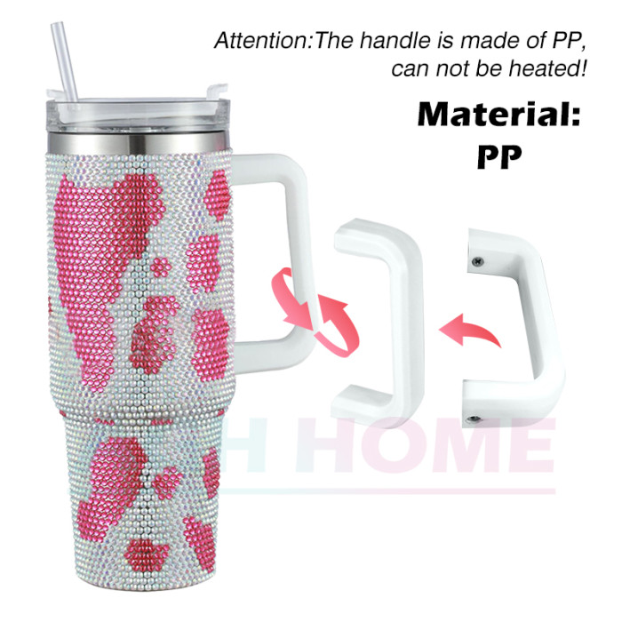 China warehouse ready to ship 40oz diamond mugs mixed colors