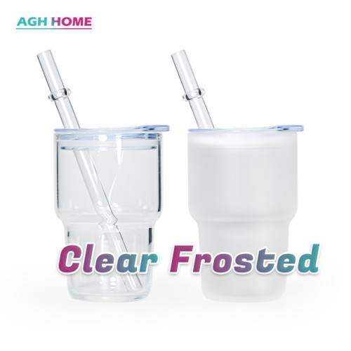 USA Warehouse 3oz Sublimation 60pcs Clear / 60pcs Frosted Shot Glass