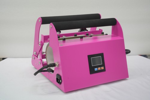 China warehouse in-stock 40oz sublimation mug press machine mint pink and white color by express shipping