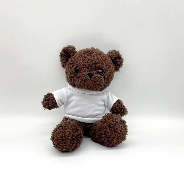 USA warehouse sublimation white t shirt bear  24pcs/carton