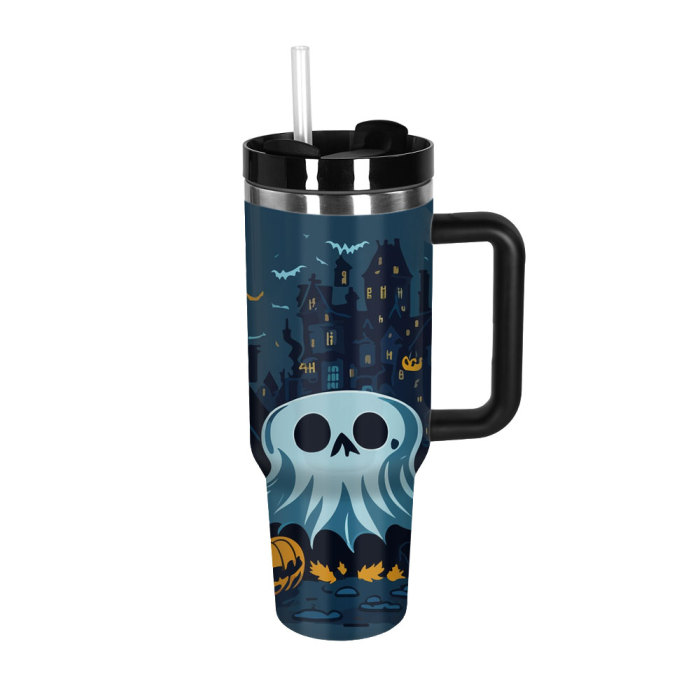 Halloween special RTS China warehouse 30oz 40oz 3d-print logo powder coated/sublimation/spraying paint tumbler H1.0 H2.0 H3.0