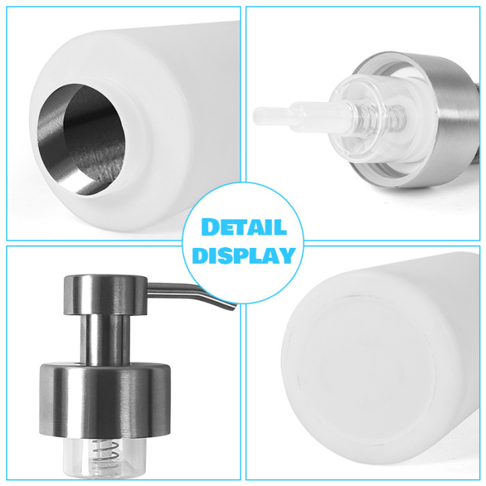 China Warehouse Stainless Steel 17oz sublimation Blanks Soap Dispensers