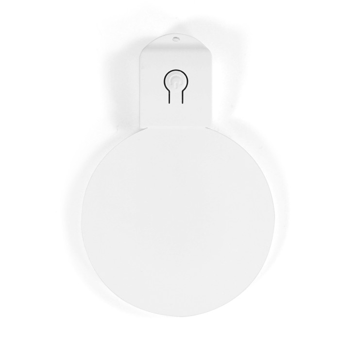 USA warehouse Sublimation White Acrylic LED Light Ornaments 50pcs/carton