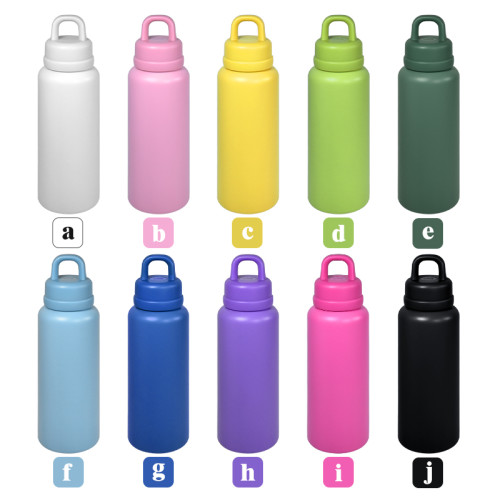 China warehouse 26oz stainless steel powder coated one-touch opening sports water bottle