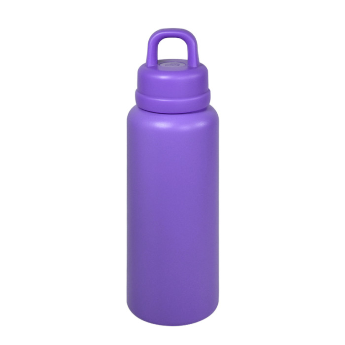 China warehouse 26oz stainless steel powder coated one-touch opening sports water bottle