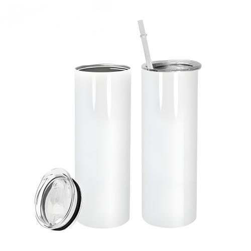 RTS USA warehouse Stocked 20oz sub straight tumbler with plastic straw