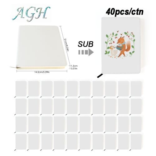 US Warehouse Sublimation A5 Journal Notebook with Paper Sheet