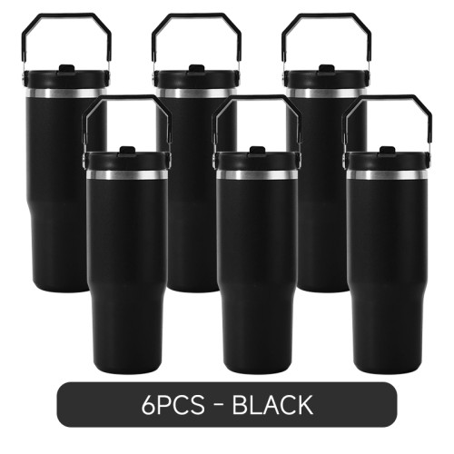 US Warehouse 30oz Powder Coated Tumbler with Handle Lids