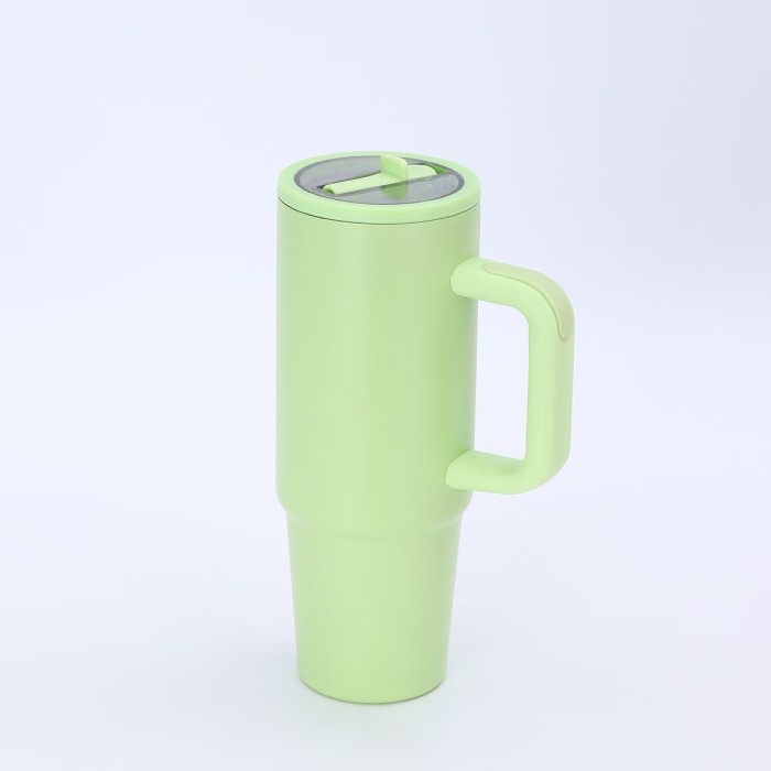 China Warehouse AGH 20pcs 40oz powder coated tumblers with flip straw lids(Not for sublimation,Please contact me to confirm the color before placing your order)