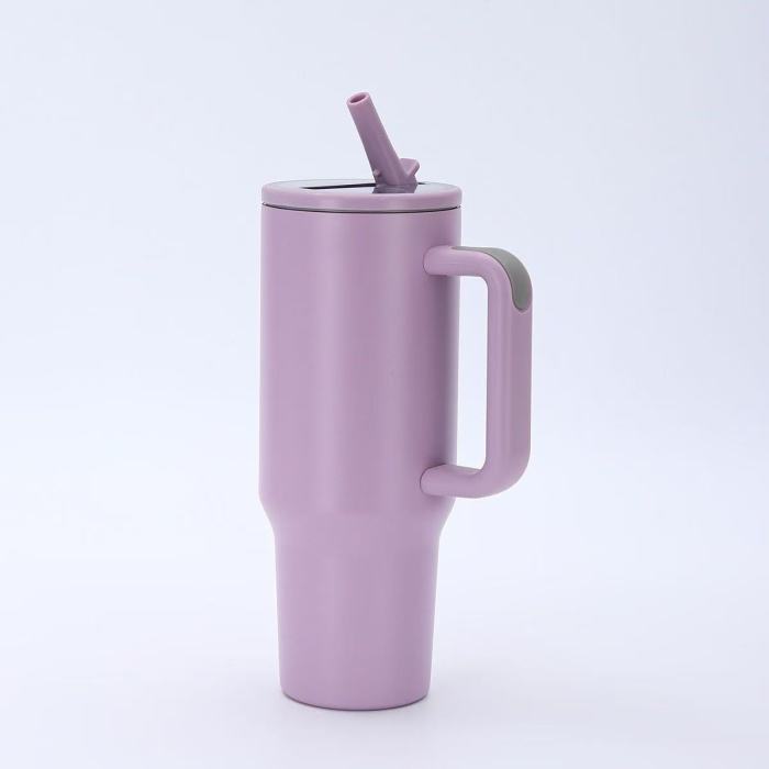China Warehouse AGH 20pcs 40oz powder coated tumblers with flip straw lids(Not for sublimation,Please contact me to confirm the color before placing your order)