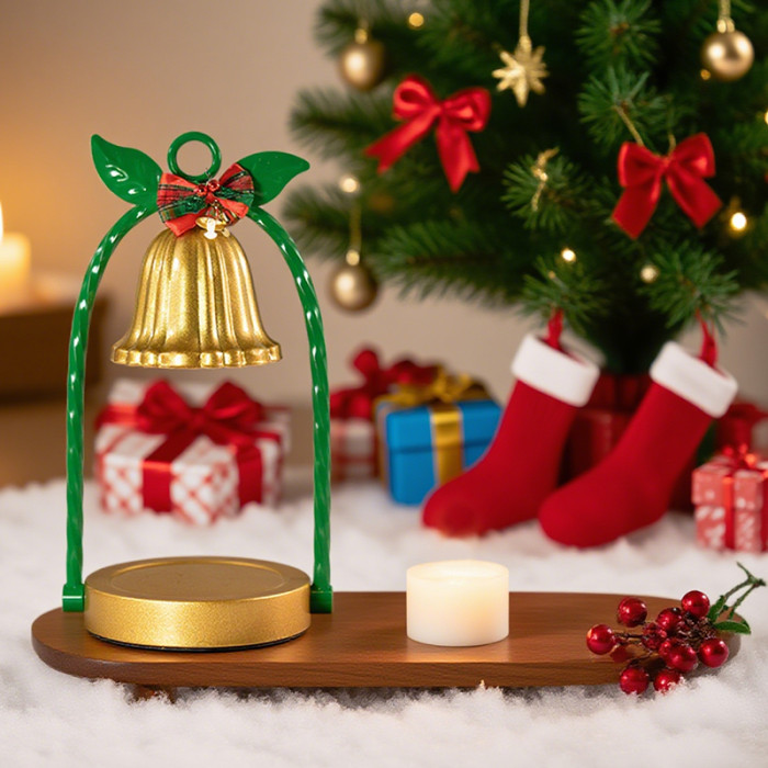 AGH US Christmas gift exclusive 2-pack home decor Christmas candle melting lamp gift pack for her him