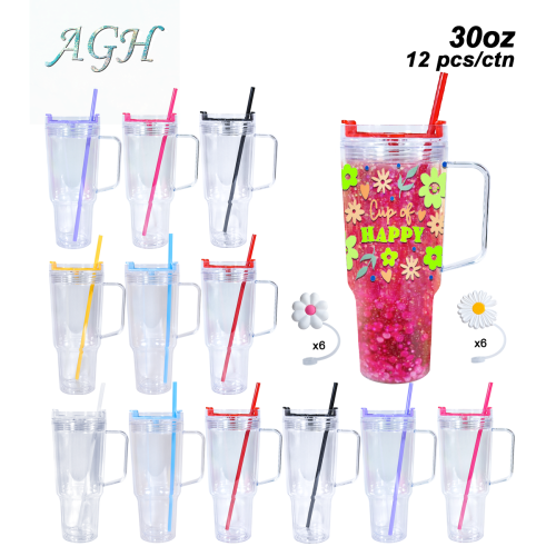 AGH EXCLUSIVE 30OZ HANDLE SNOW GLOBE 12pcs US Warehouse Stocked