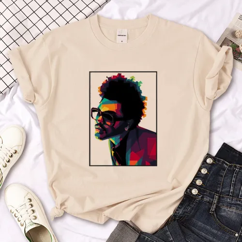 the Weeknd Tee men Japanese t-shirts boy Japanese streetwear 2000s clothes