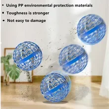 Original Fly Ball Spinner Magic Belt LED Light Drone Hover Ball Flying Boomerang Fingertip Toys Gifts for Kids Boys Girls