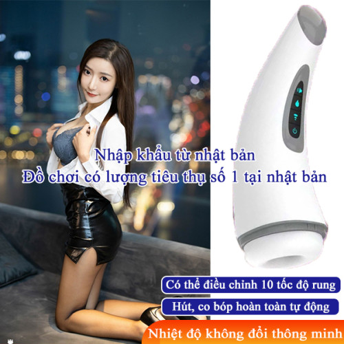【Thanh toán khi nhận hàng / Miễn phí vận chuyển / Bảo mật khi gửi hàng】【Hàng nhập khẩu từ Nhật Bản】Đồ chơi sextoy người lớn / Nữ diễn viên AV phát tiếng trêu ghẹo / Hút, co bóp hoàn toàn tự động / Có thể điều chỉnh 10 tốc độ rung / Chức năng nhiệt độ không đổi 42°C / Cho bạn trải nghiệm cảm giác chân thật nhất
