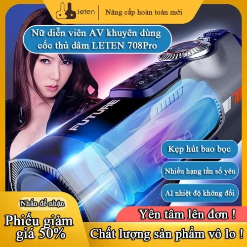 4 Loại lõi âm đạo(Trinh nữ / Ngự tỷ / Thiếu phụ / Nữ học sinh )【Không cần đeo bao / Hàng nhập khẩu từ Nhật Bản】Sextoy cho nam giới LeTen 708 Pro【Nữ diễn viên AV phát tiếng trêu ghẹo / Cảm giác thịt thật / Hoàn toàn tự động càng sướng hơn】Đặt hàng miễn phí tặng 2 đôi tất da đen / Tặng 11 loại quà Đồ chơi sextoy người lớn【Hỗ trợ kiểm tra hàng trước khi thanh toán】