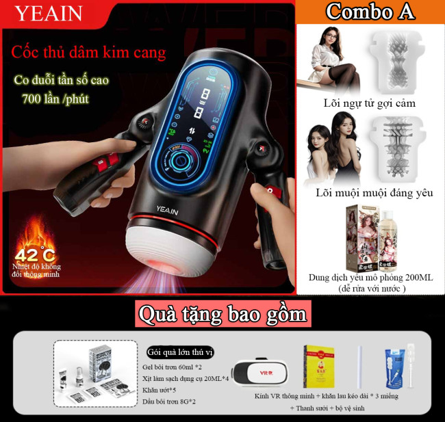 【Nhật Bản / YEAIN】Máy thủ dâm co duỗi hoàn toàn thông minh / Cốc thủ dâm kim cang【Nữ diễn viên AV phát tiếng trêu ghẹo / Mô phỏng bên trong trinh nữ / Mô phỏng nữ giới cao trào co giật / Chỉ 3% đàn ông có thể trụ được 5 phút】Đặt hàng miễn phí tặng 4 đôi tất da đen / Quà tặng 15 món【Hỗ trợ kiểm tra hàng trước khi thanh toán】