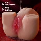 Mẫu nâng cấp búp bê tình dục cho nam bằng điện có hậu môn và lỗ âm đạo Miệng (Bên trong động cơ rung tốc độ cao) Đồ chơi tình dục nửa thân TPE thích hợp dùng cho nam giới