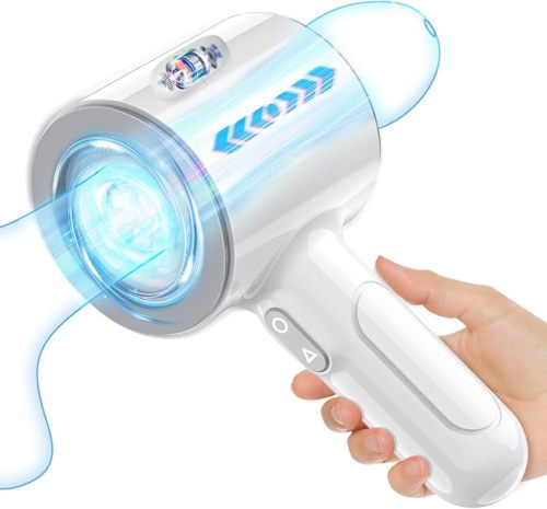 Máy thủ dâm nam tự động đẩy, Cốc thủ dâm nam bỏ túi Pussycats với 7 chế độ lực đẩy và rung, Máy quan hệ tình dục bằng miệng thủ dâm cho nam, Đồ chơi thủ dâm mát xa dương vật mở đôi