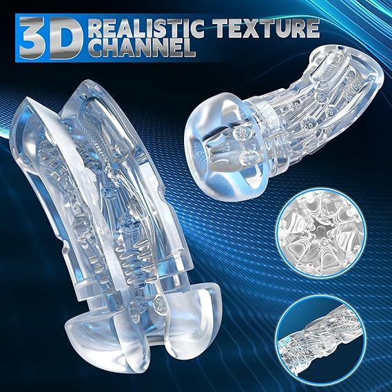 Đồ chơi tình dục nam - Máy thủ dâm nam hoàn toàn tự động , Với 5 kiểu hút  mút và 10 chế độ rung,Máy thủ dâm handsfree như thật , Đồ chơi tình dục nam bơm dương vật, với đường vân như thật , Đồ chơi người lớn nam mạnh mẽ