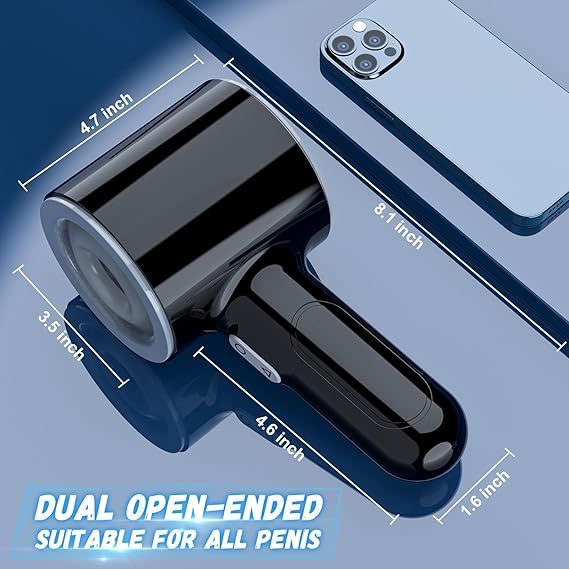 Máy thủ dâm nam tự động, Cốc thủ dâm nam nghiêng về phía trước với 7 chế độ lực đẩy và rung mạnh mẽ, Máy quan hệ tình dục bằng miệng cho nam Âm hộ bỏ túi, Máy mát xa dương vật mở đôi Đồ chơi tình dục nam