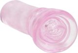 CalExotics Award Winning Sue Johanson’s Super Head HonchoMale Masturbator - Male Silicone Masturbation Sleeve - 6.5 Inch Adult Male Sex Toy - Pink